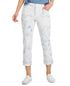 Curvy Cuffed Capri Jeans